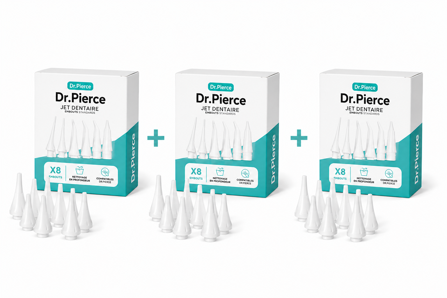 +3 KITS DE 8 EMBOUTS OFFERTS !