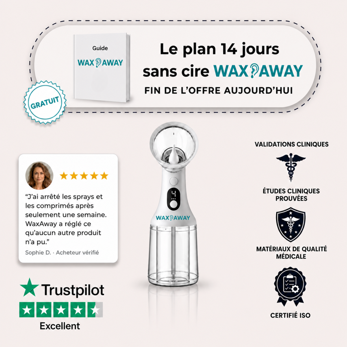 Nettoyeur d’oreilles électrique™