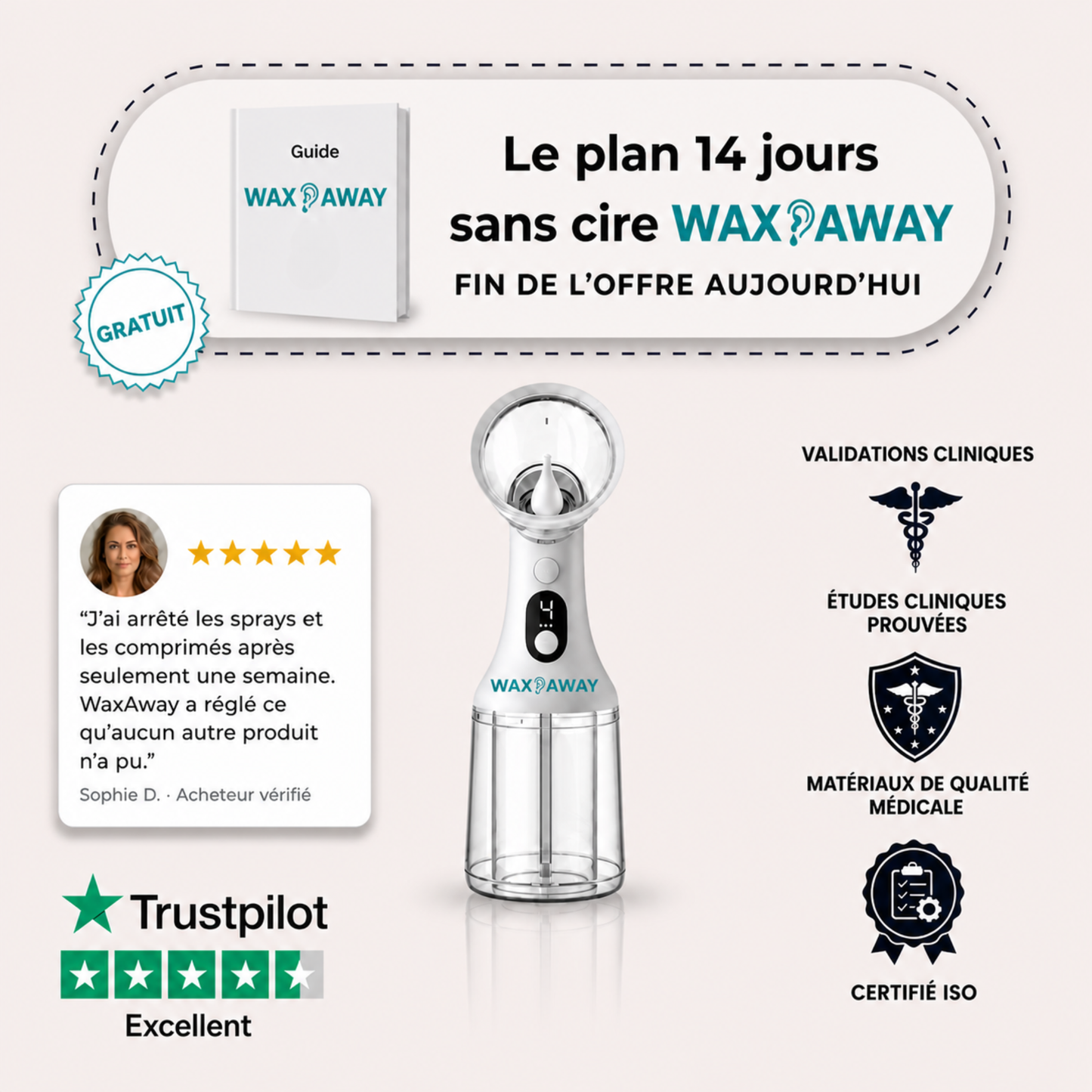 Nettoyeur d’oreilles électrique™